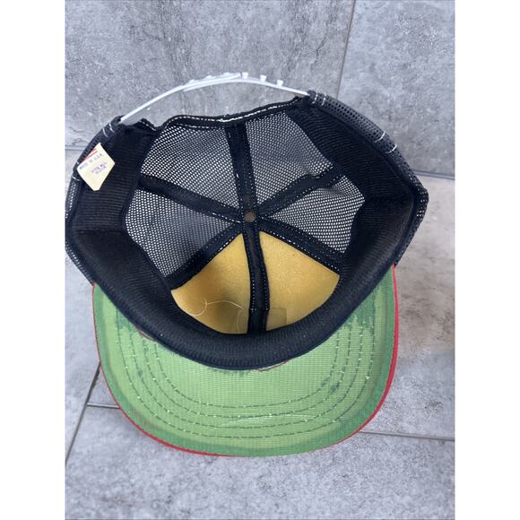 VTG International Harvester Mesh Back Kids Hat Snap Back Red Patch - Picture 6 of 11